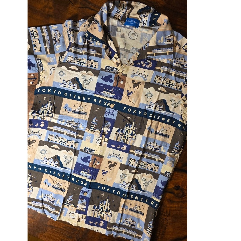 TOKYO DISNEY RESORT PARK Y2K EXCLUSIVE UNISEX STREETWEAR  CIVIC HARD TO FIND